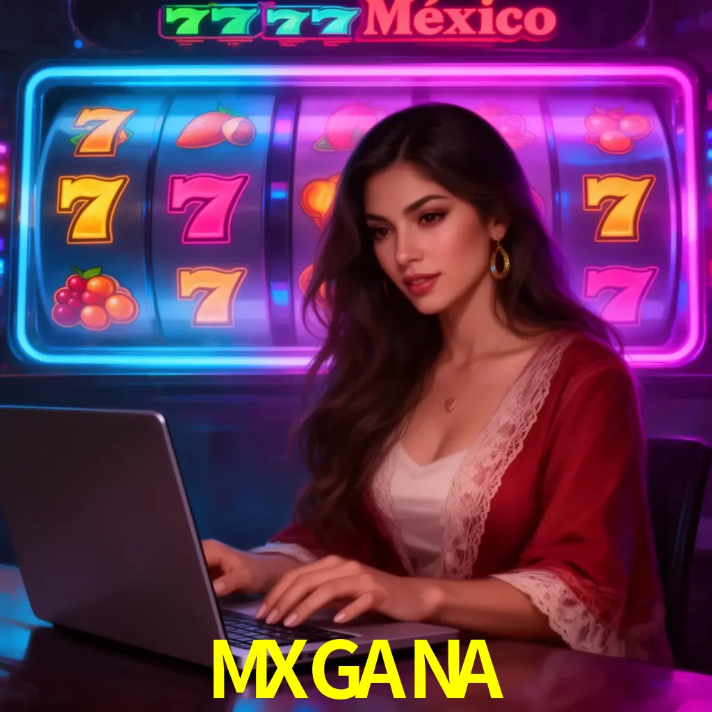 MXGANA Slots - tragamonedas, RTP y control Tragamonedas MXGANA con símbolos, saldo móvil y reglas de apuesta visibles